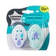 Tommee Tippee Closer to Nature Soother Holders x 2 (WhiteGreen) image number 3